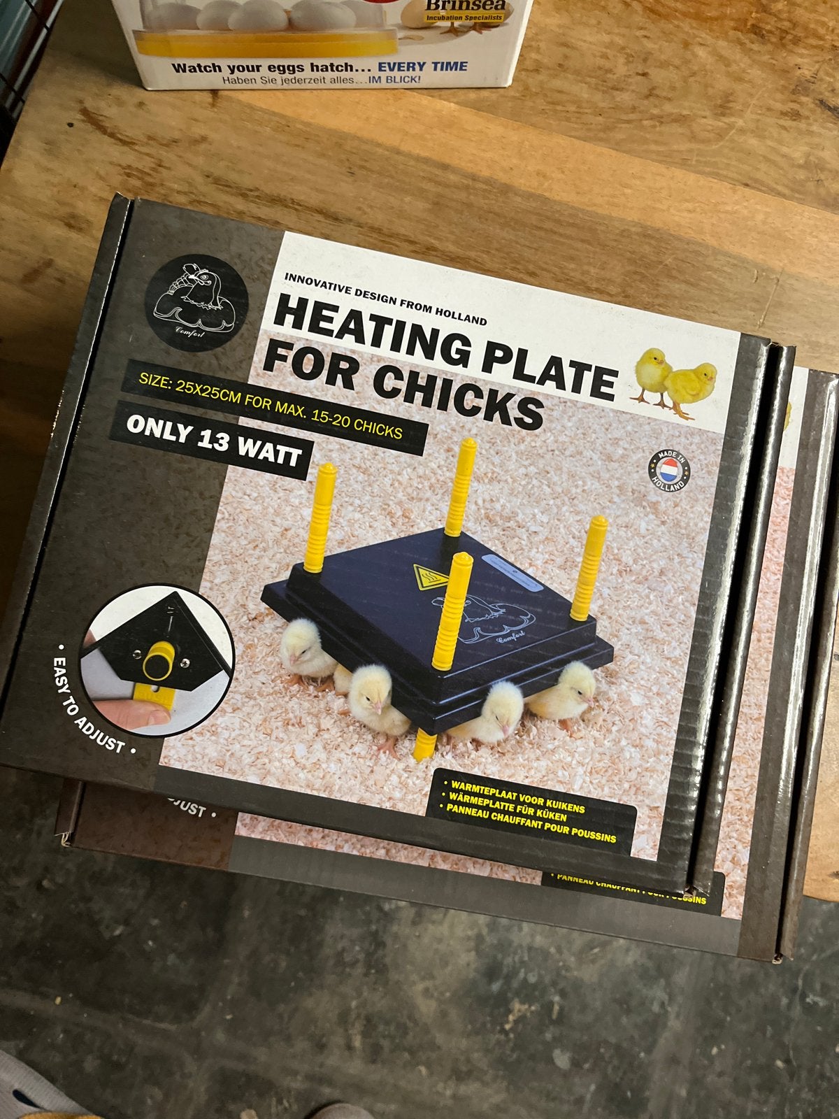 Warmteplaat kuikens, Ophalen, Zo goed als nieuw, Broedmachine