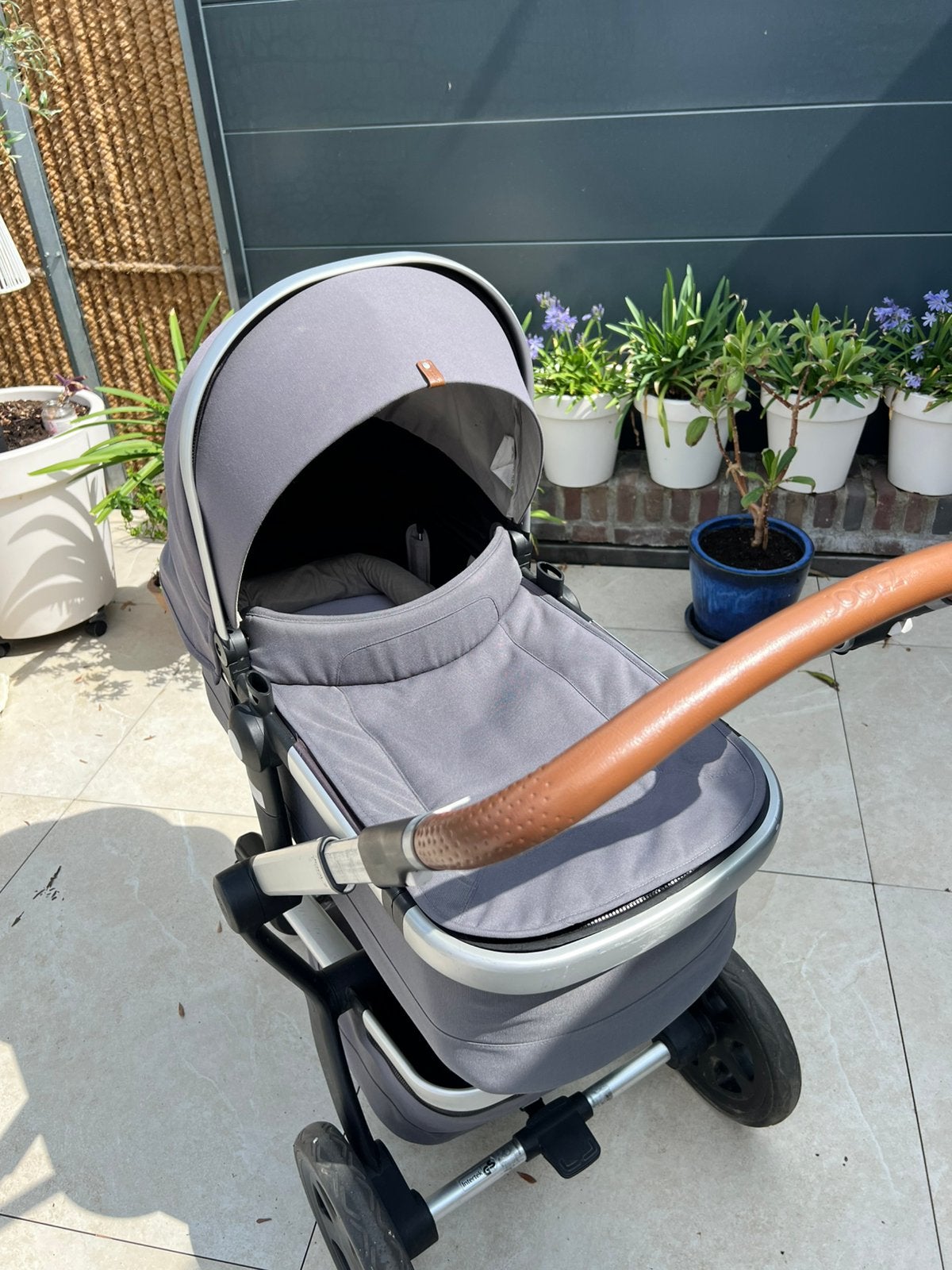 Joolz Day 3 kinderwagen met meerijd plankje, Gebruikt, Verstelbare duwstang, Combiwagen, Ophalen