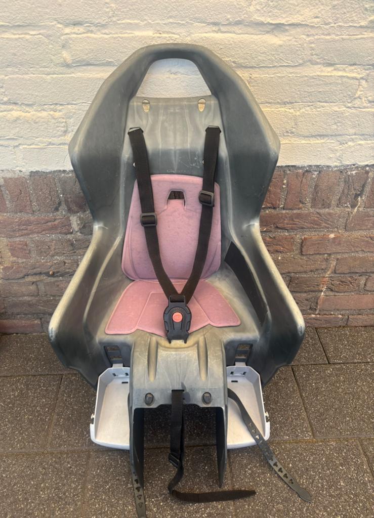 Bambino fietsstoeltje bagagedrager | kinderzitje achter, Fietsen en Brommers, Ophalen, Gebruikt