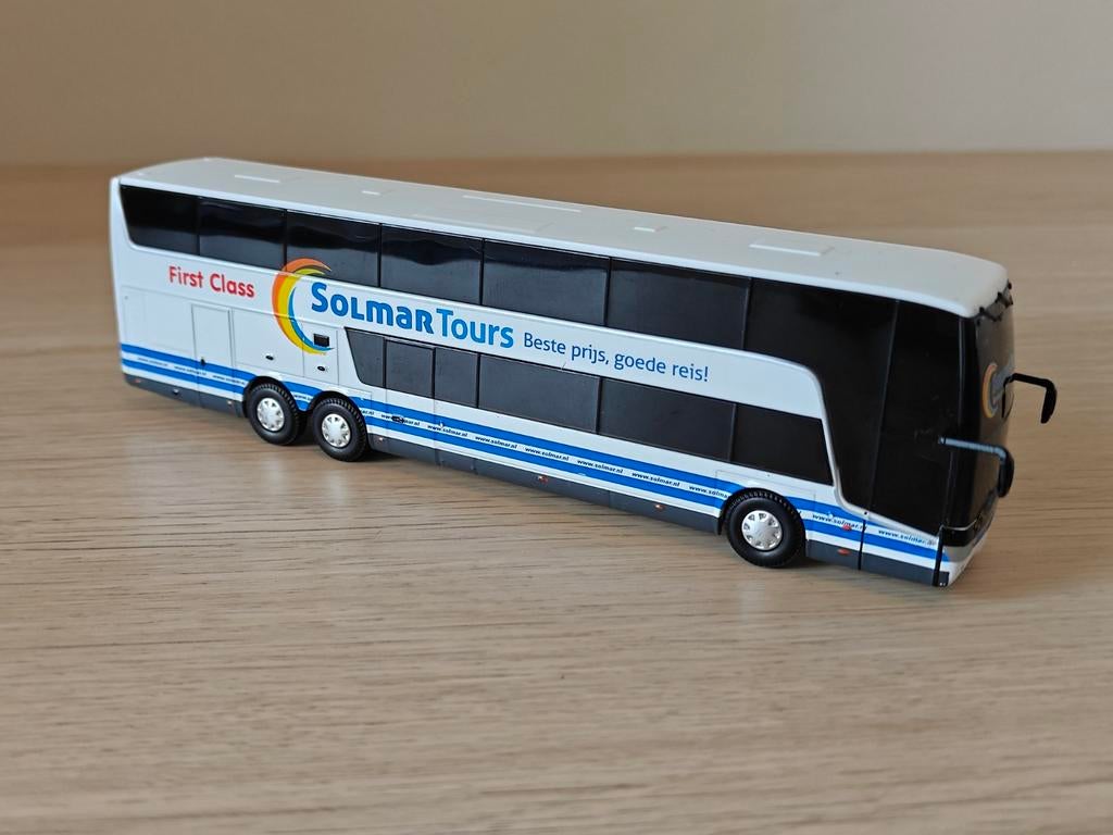 Modelbus Van Hool Astromega TX Solmar Holland OTO, Hobby en Vrije tijd, Modelauto's | 1:87, Ophalen of Verzenden, Nieuw, Bus of Vrachtwagen