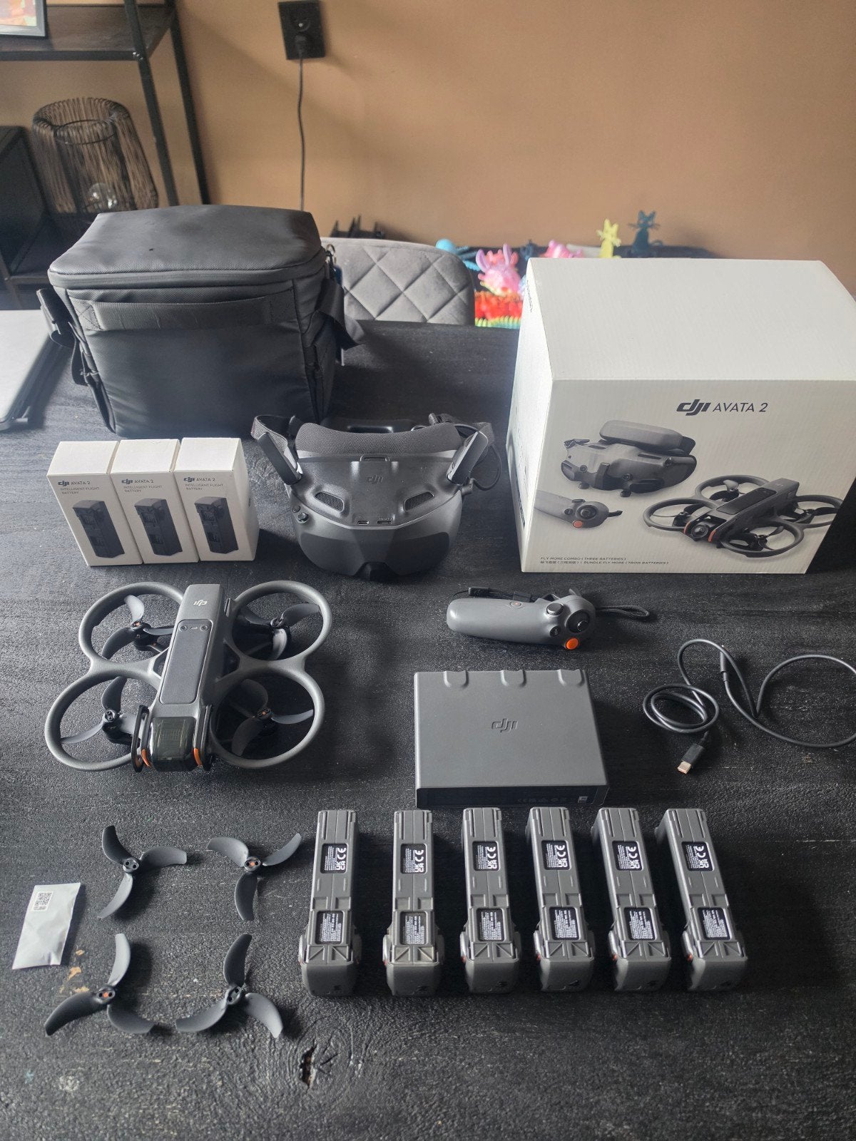 dji avata 2 care refresh 6 batterijen motion 3 goggles n3, Ophalen, Nieuw