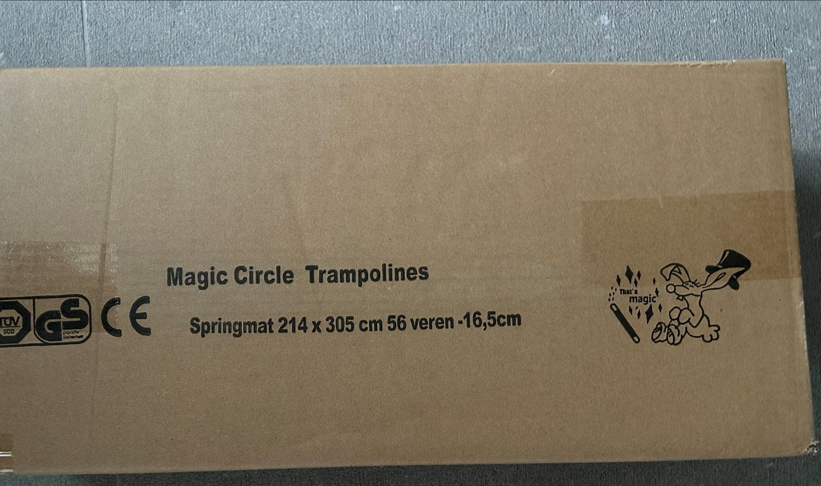 Magic Circle Trampolines Springmat 214x305 cm, Ophalen of Verzenden, Nieuw