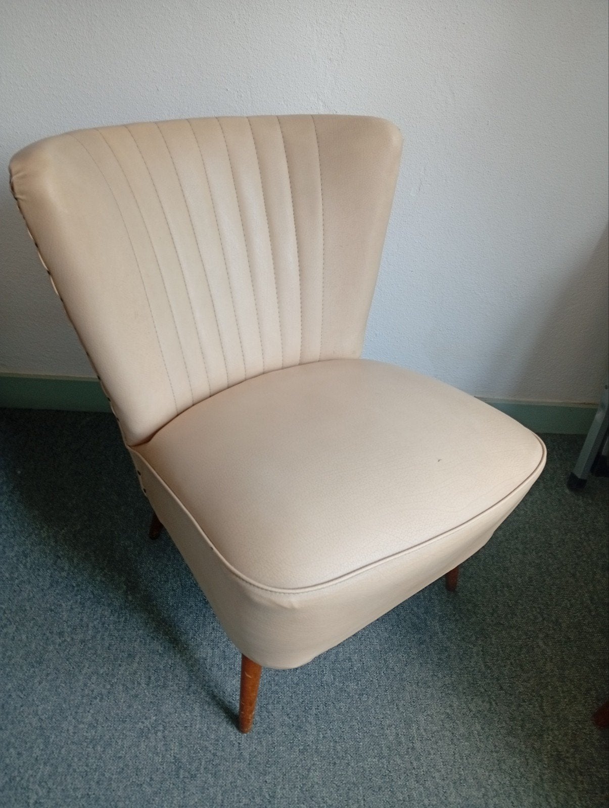 Leuk vintage cocktail stoeltje, Ophalen, Gebruikt, Overige kleuren, Vintage