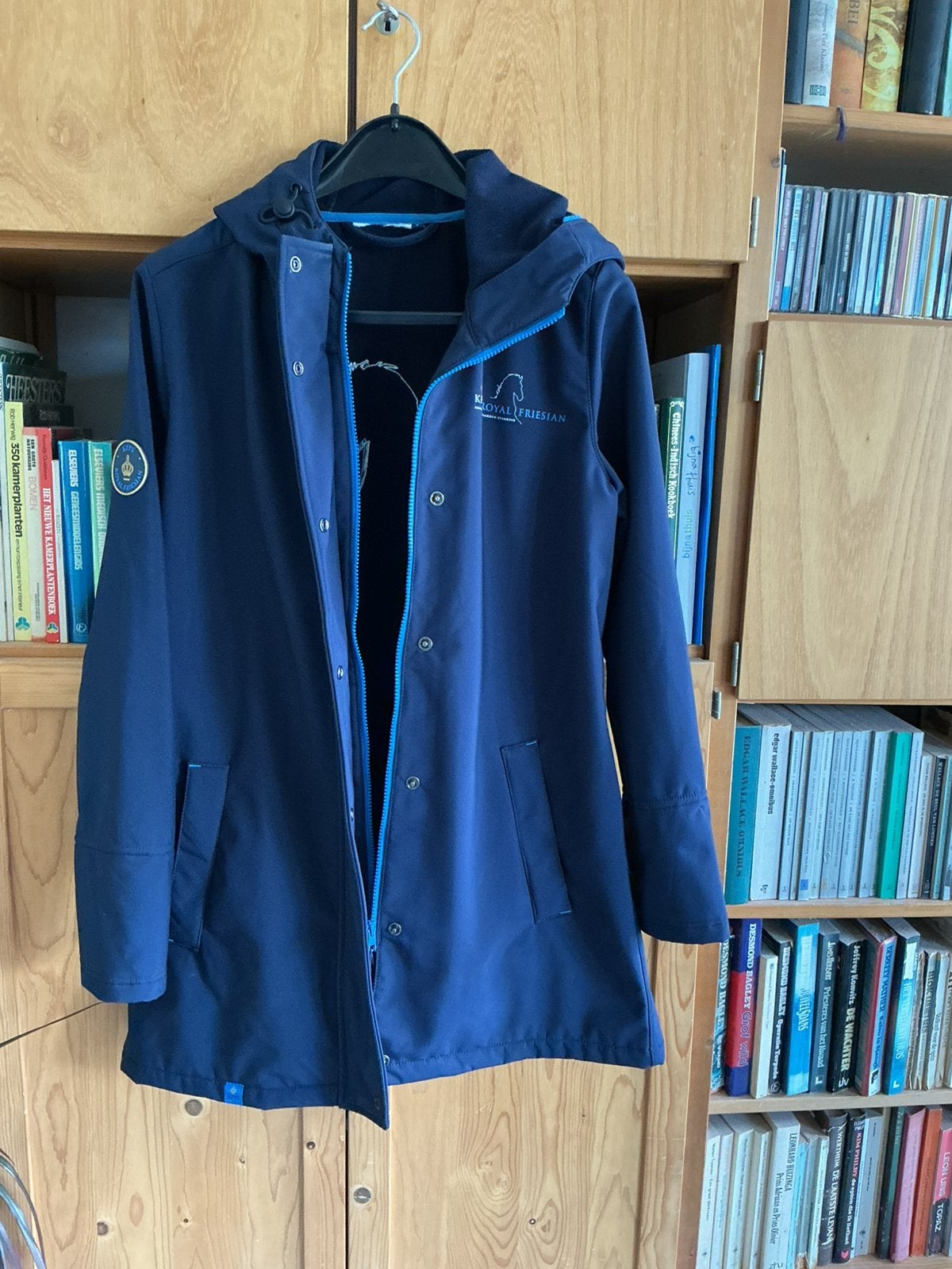 Originele KFPS  jas blauw maat L, Ophalen, Blauw, L, Zo goed als nieuw