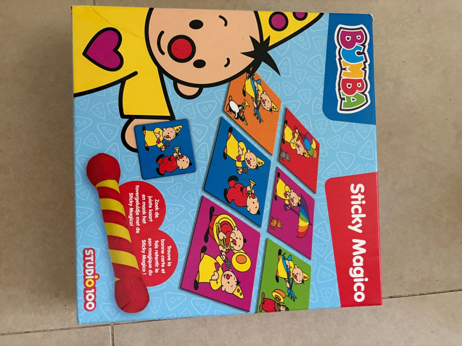 Bumba Sticky Magico Spel - Studio 100, Ophalen of Verzenden, Gebruikt, Jongen of Meisje