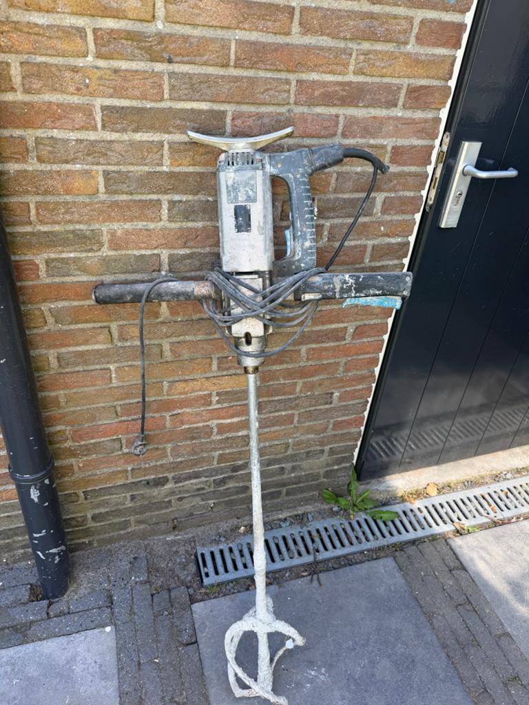 Gebruikte Stucadoor mixer, Doe-het-zelf en Verbouw, Gereedschap | Overige machines, Ophalen of Verzenden, Gebruikt