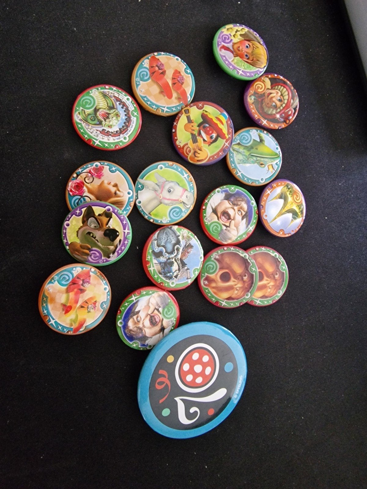 Buttons efteling, Verzamelen, Efteling, Ophalen, Button of Speldje