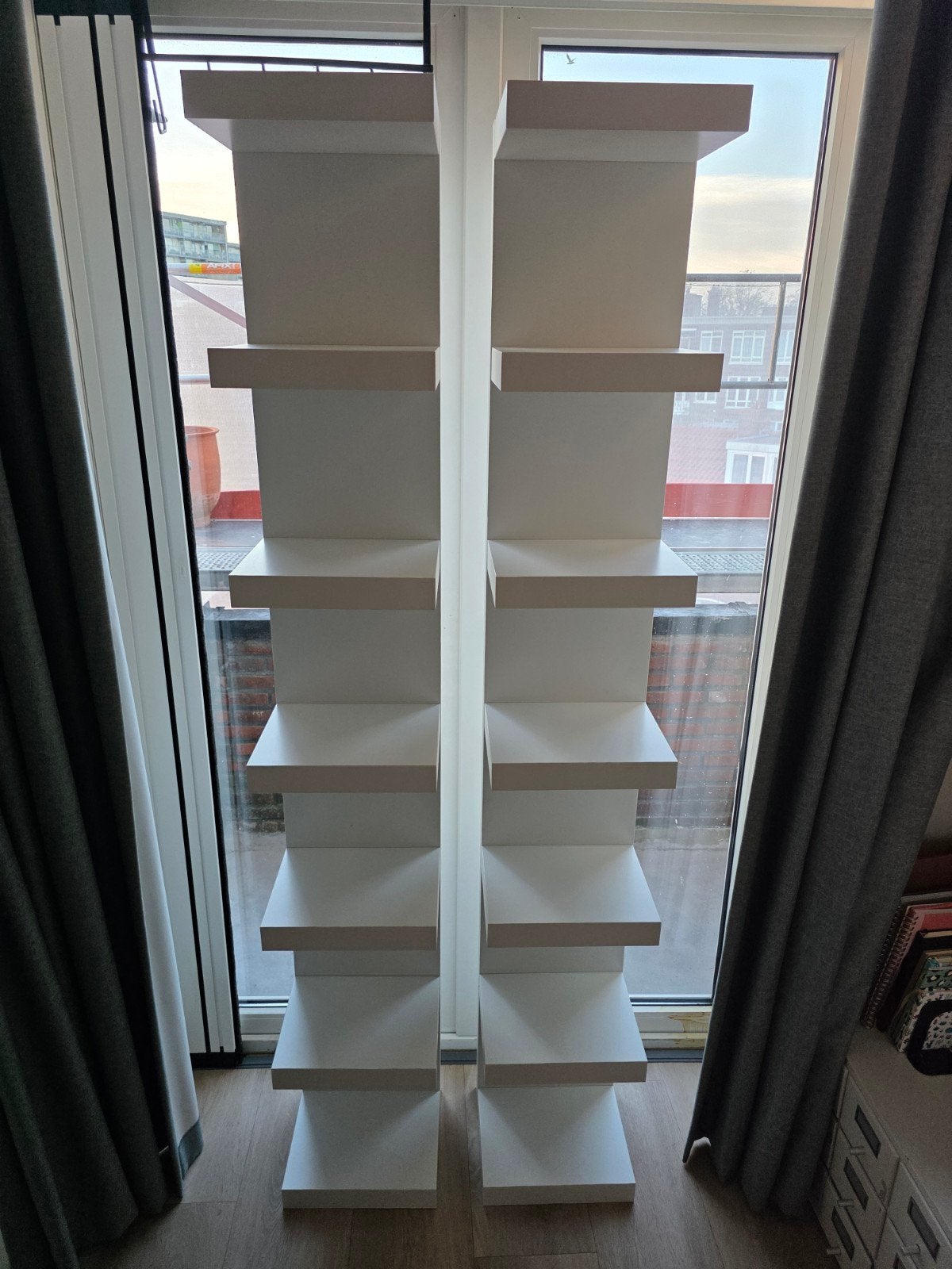 2x IKEA Lack wandrekken - Zo goed als nieuw, Ophalen, Zo goed als nieuw