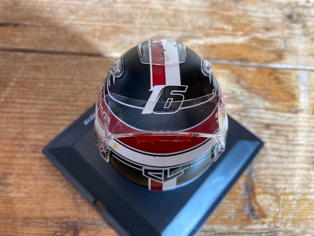 ✅ Charles Leclerc 1:5 helm 2018 Sauber C37 1/5 Spark CL16, Ophalen of Verzenden, Nieuw, Formule 1