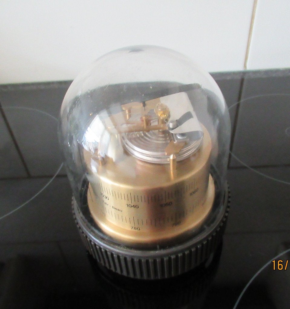 BARIGO -DUITS PRECISIE TAFELWEERSTATION MET  STOLP-C1970, Ophalen of Verzenden, Refurbished