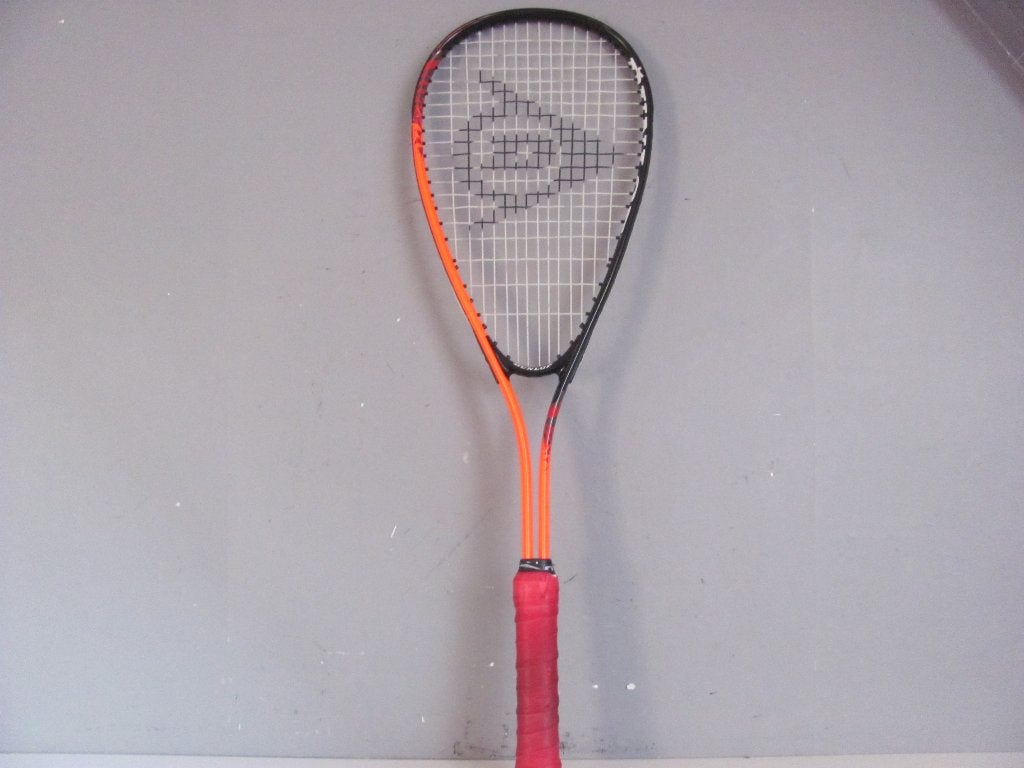 squashracket van dunlop force ti, Ophalen of Verzenden, Zo goed als nieuw, Racket