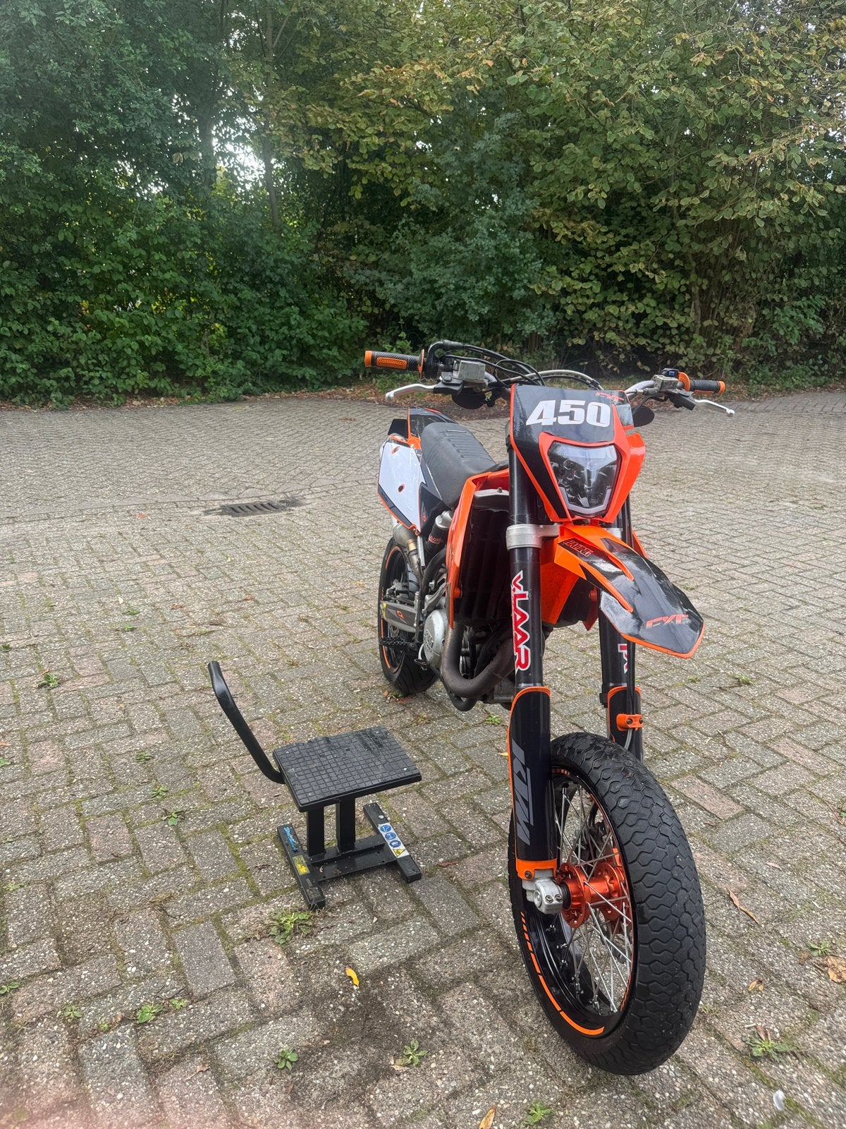 Ktm 450 exc, Ophalen, Gebruikt