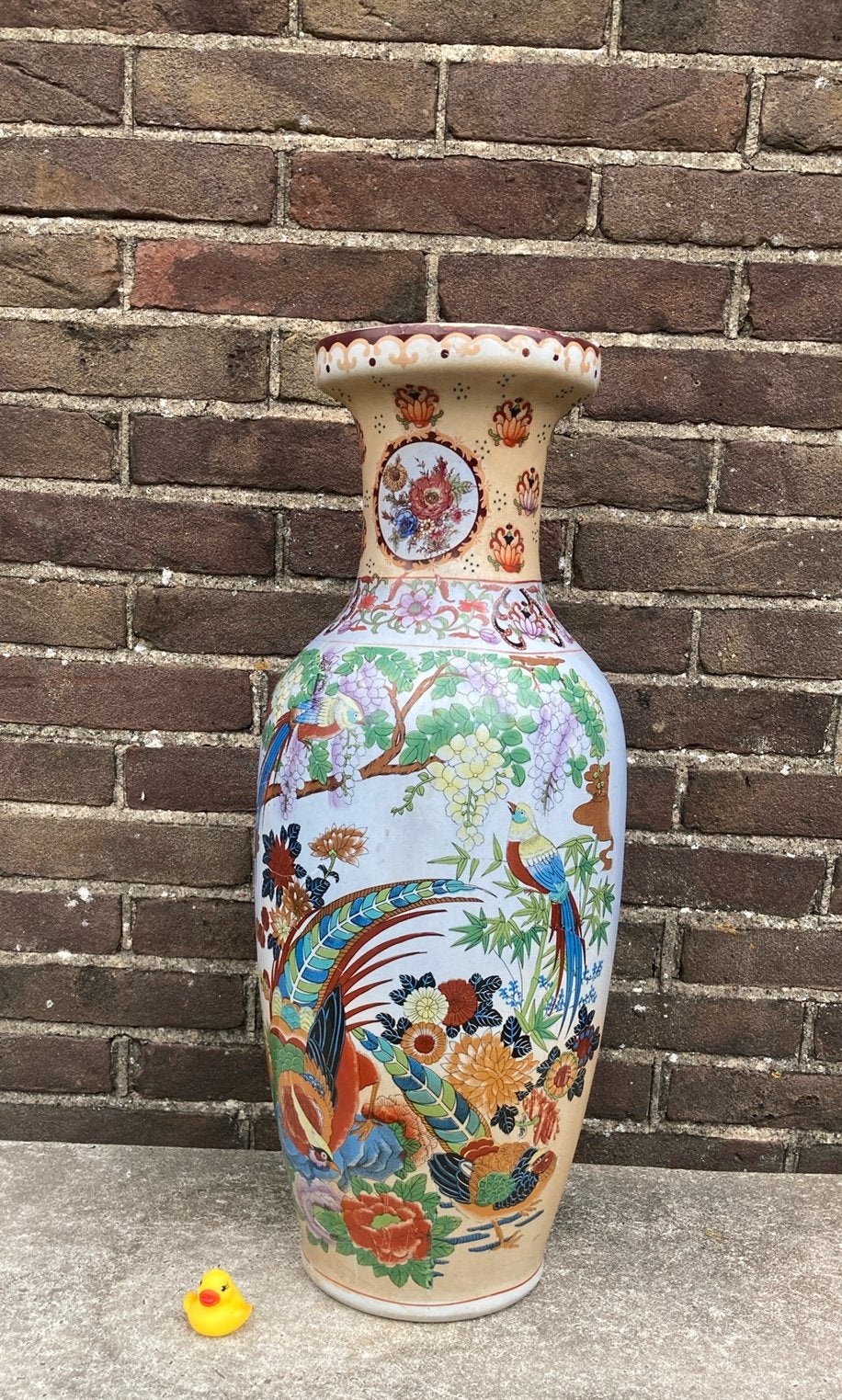 Vintage “Chinese “ porseleinen vaas, Ophalen