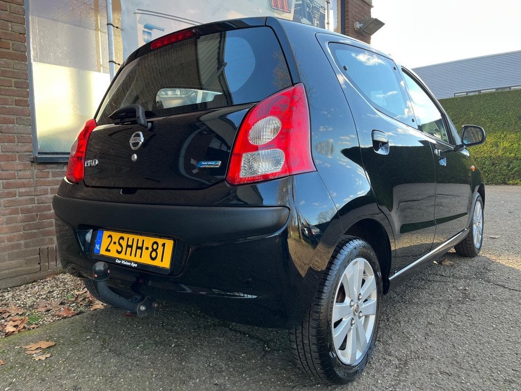 Nissan Pixo 1.0 Look|Airco|Trekhaak|Nw koppeling|, Auto's, Nissan, Euro 5, Gebruikt, 200 kg, 4 stoelen