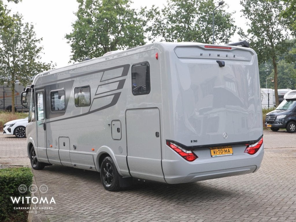 HYMER BML-i Master Line 780 2027 kleur Tarmac Grey BINNEN !, Koelkast, Vloeistofverwarming, Bedrijf, Diesel