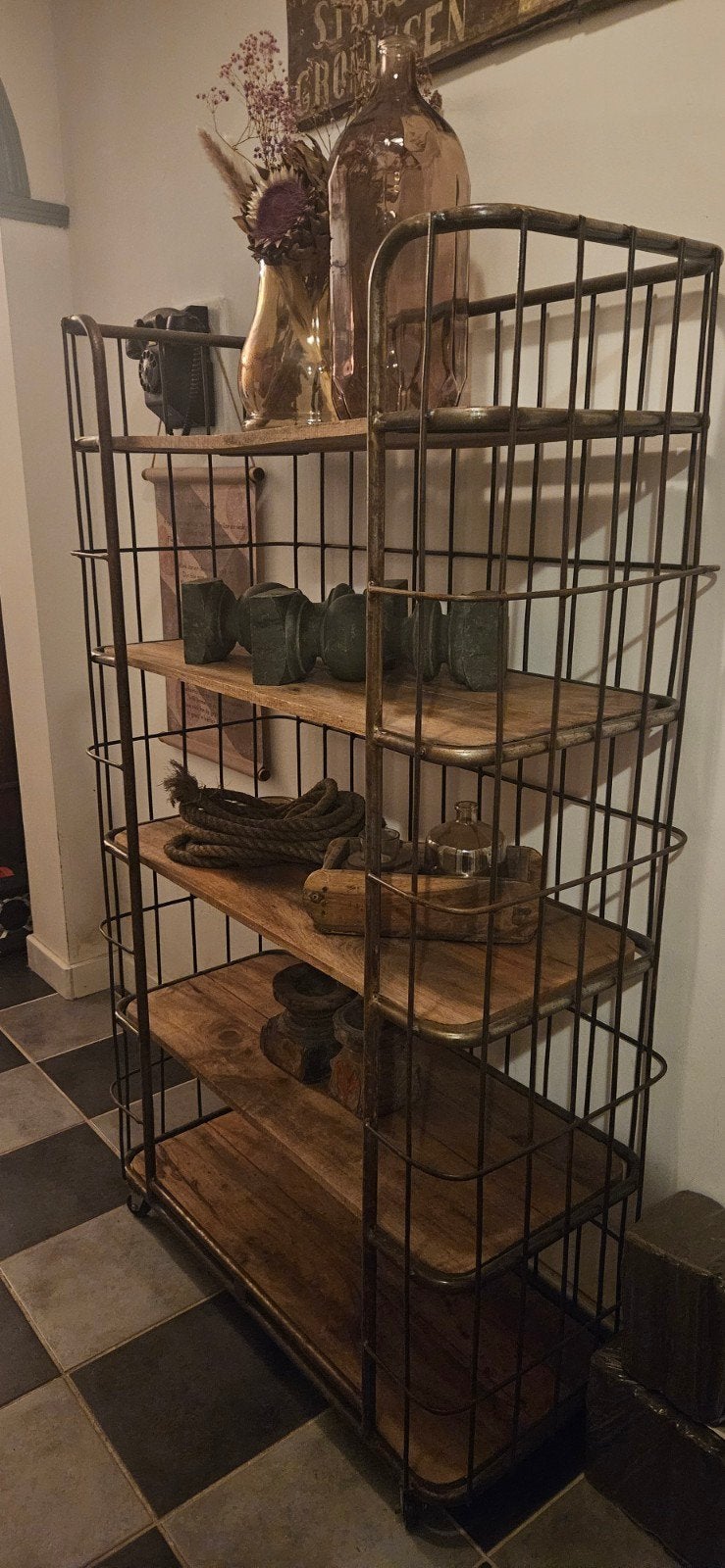 prachtige antieke bakkerskast!, Ophalen, Gebruikt