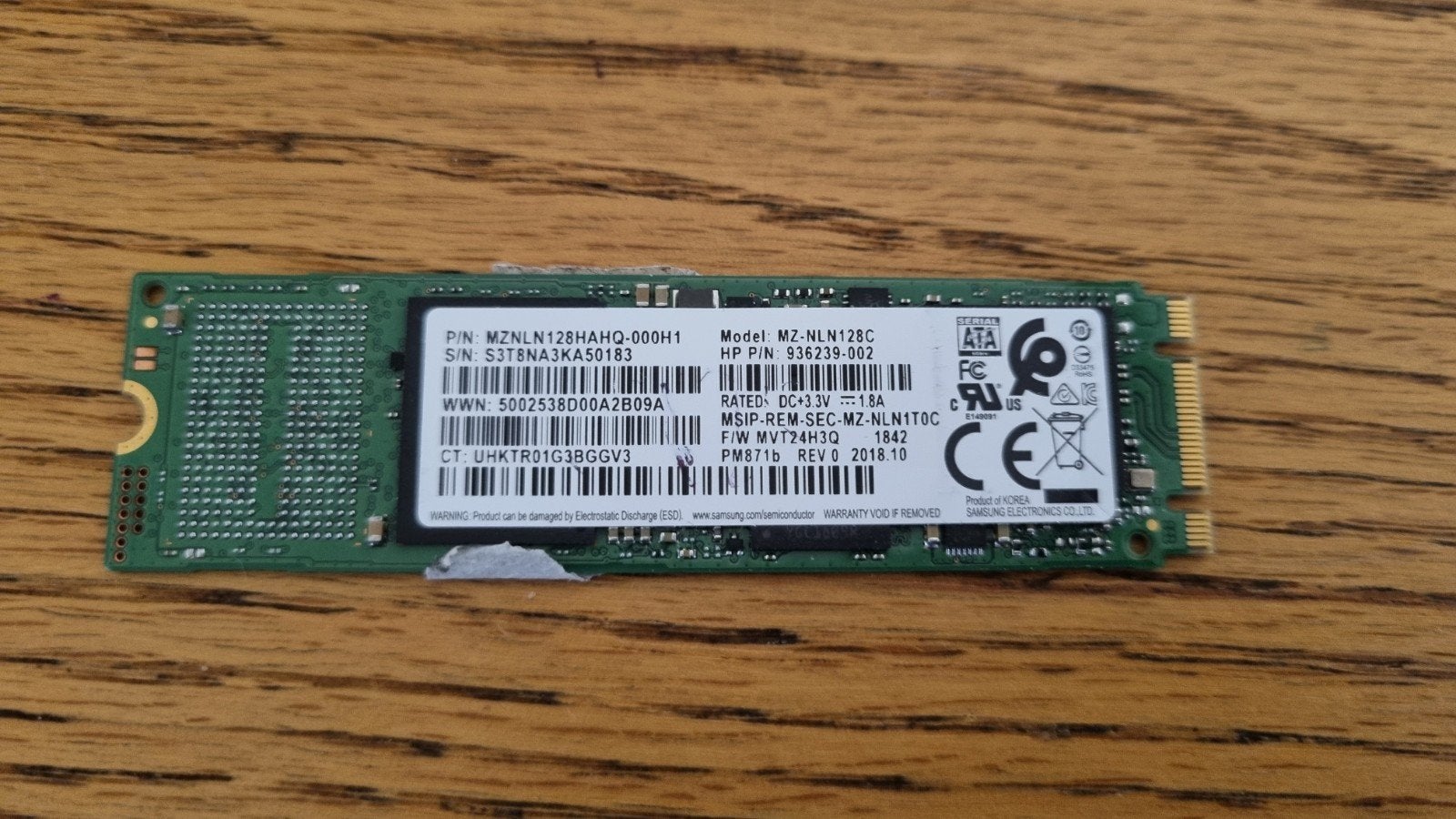 3x SSD's: 2x 128GB (SanDisk, Samsung), 1x 96GB Kingston, Computers en Software, Harde schijven, Intern, Gebruikt, SSD, Ophalen of Verzenden