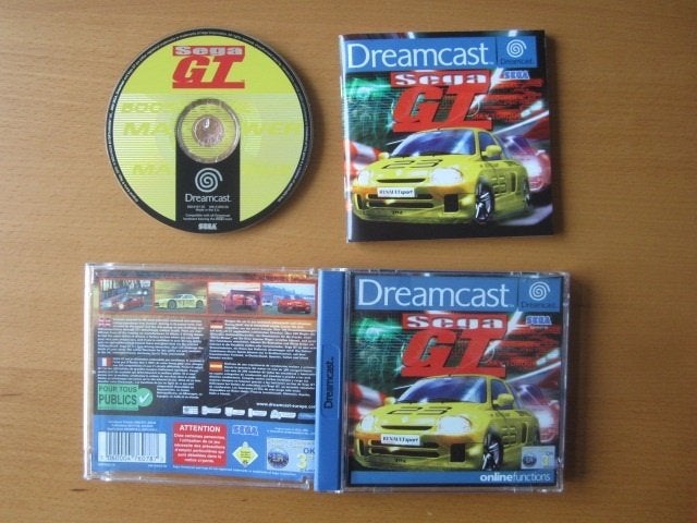 Sega GT Sega Dreamcast, 1 speler, Racen en Vliegen, Ophalen of Verzenden, Zo goed als nieuw