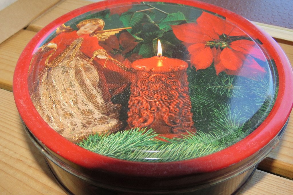 Kerst blik, Diversen, Kerst, Ophalen of Verzenden, Gebruikt