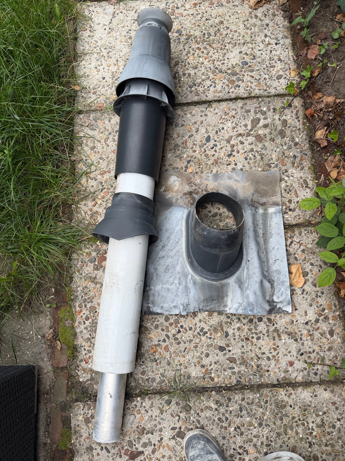 Dakdoorvoer voor afzuiging of ventilatie, Doe-het-zelf en Verbouw, Ophalen, Gebruikt, Ventilator en Afzuiger