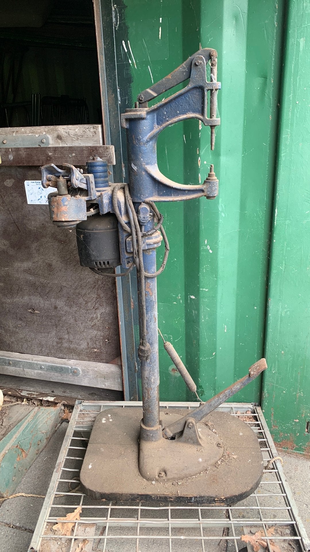 Vintage Marathon Electric Boormachine, Doe-het-zelf en Verbouw, Gereedschap | Overige machines, Ophalen, Gebruikt