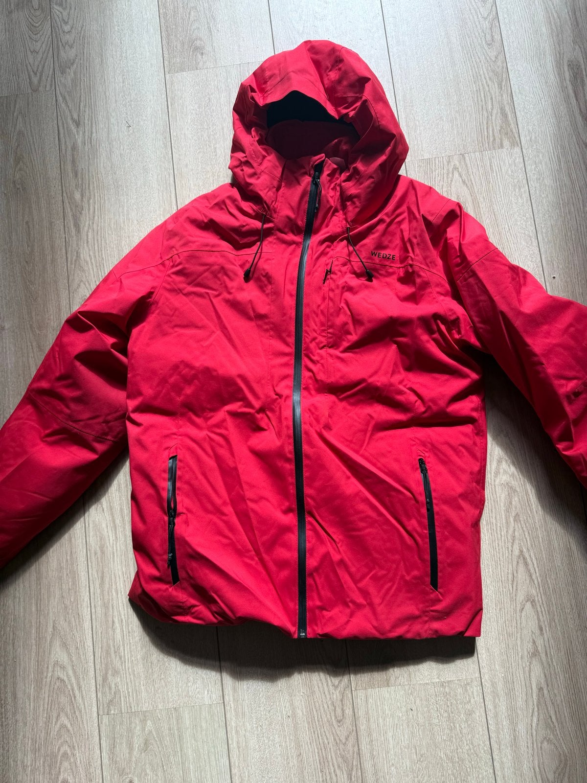 Wedze ski-jas rood maat L, Ophalen of Verzenden, Gedragen, Maat 52/54 (L), Jack