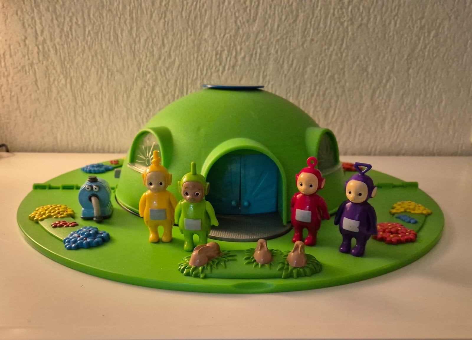 Teletubbies Huis met Lichttoren – Complete Luxe Speelset, Ophalen of Verzenden, Jongen of Meisje