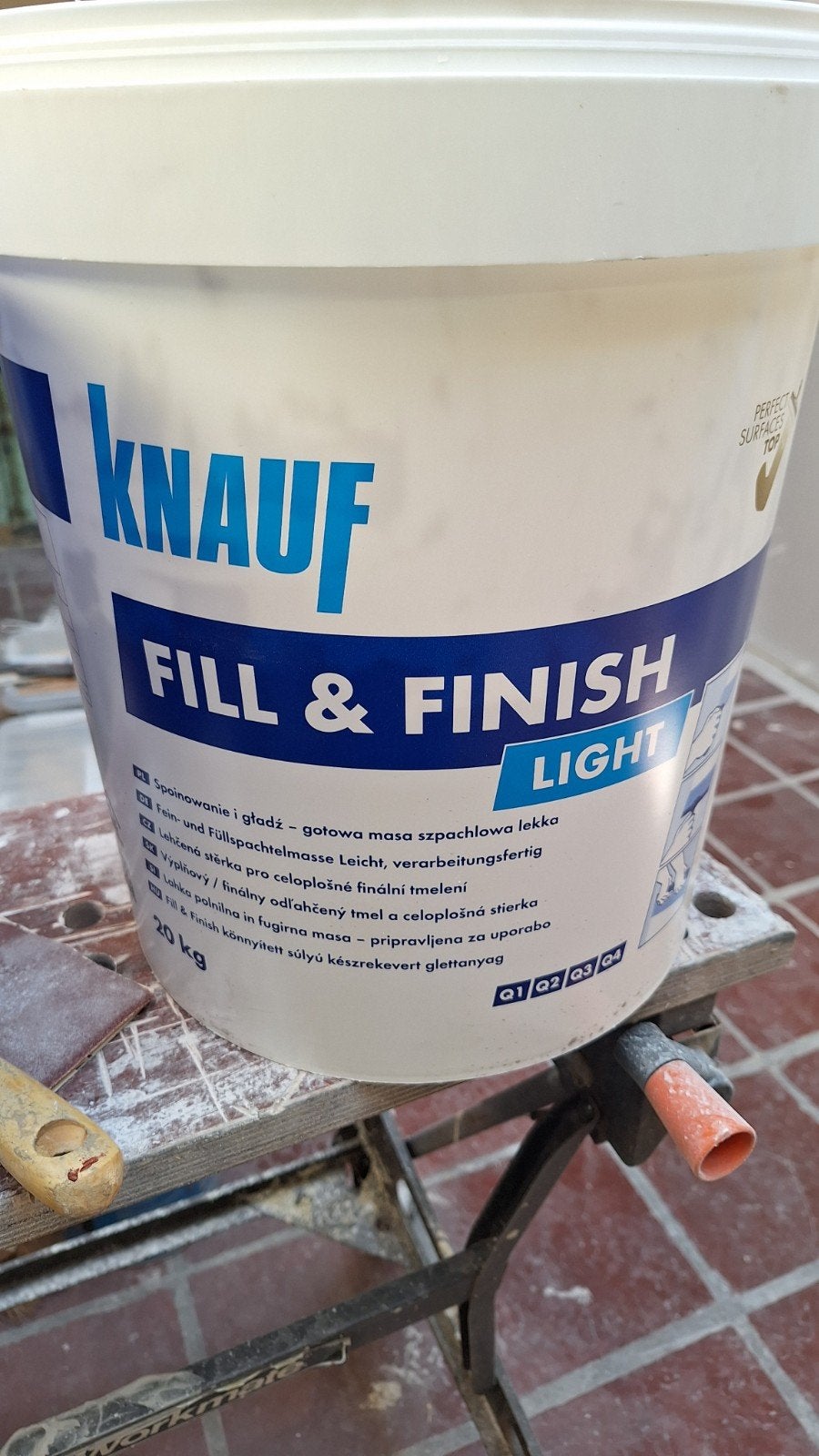 knauf fill & finish, Ophalen, Wit