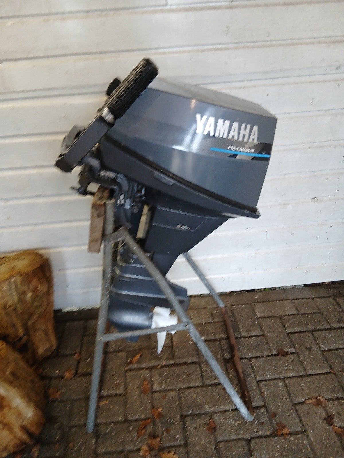Yamaha 9.9. 4stroke kortstaart op de knuppel, Watersport en Boten, Ophalen, Zo goed als nieuw, Benzine, 5 tot 10 pk