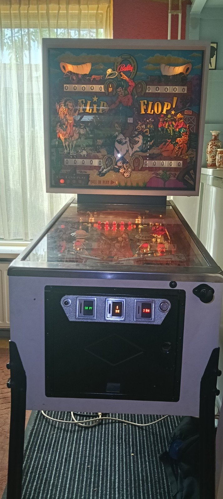 Bally Flipperkast, Ophalen, Mechanisch, Bally, Zo goed als nieuw