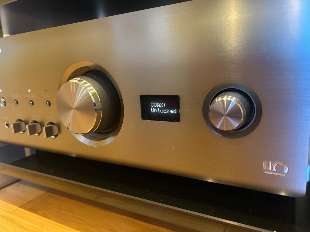 DENON PMA - A110 Anniversary, Ophalen, Zo goed als nieuw, 60 tot 120 watt, Denon
