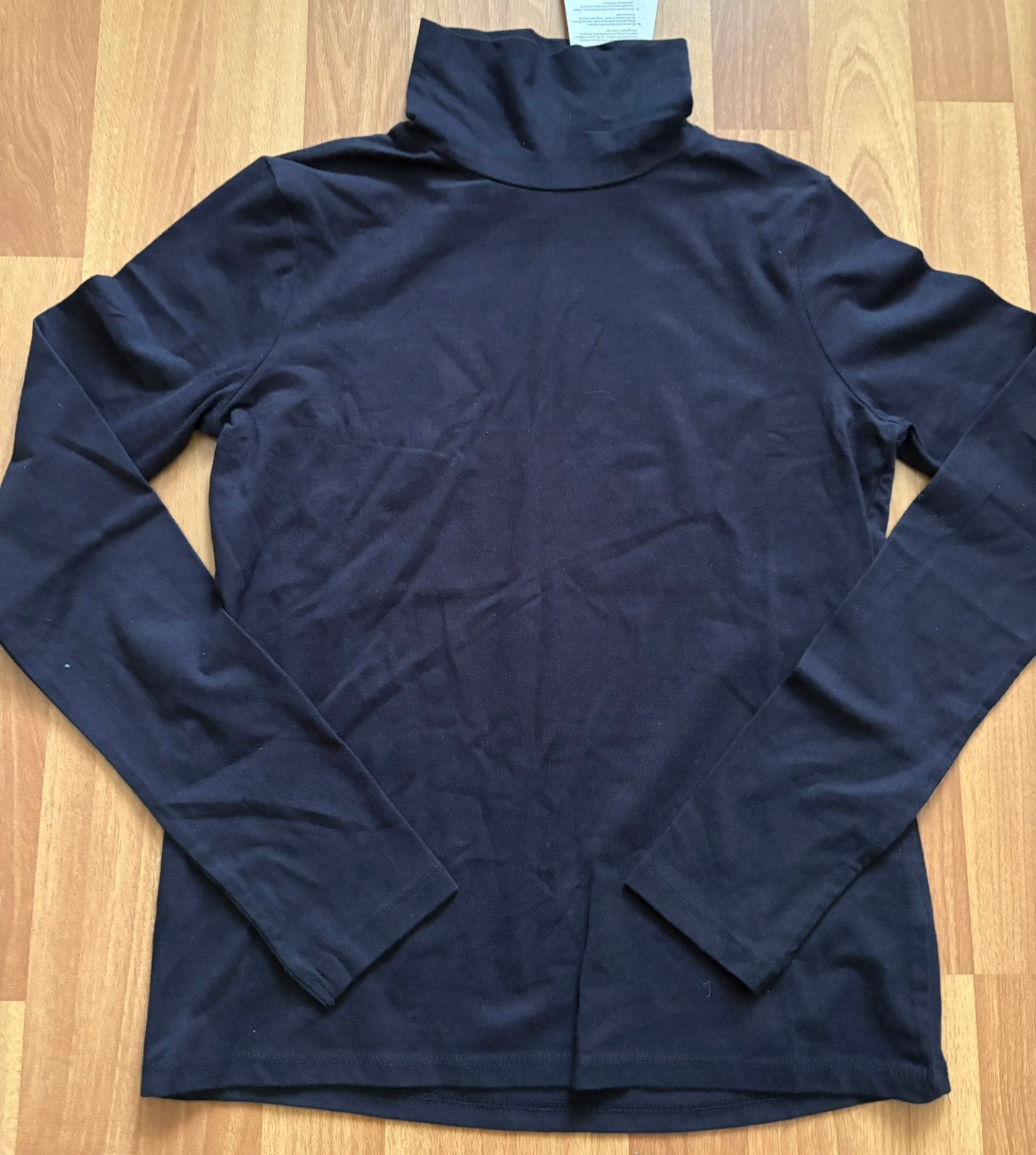 Nieuw - Donkerblauw coltruitje, maat 158/164, meisje, C&A, Ophalen of Verzenden, Nieuw, Meisje, Shirt of Longsleeve