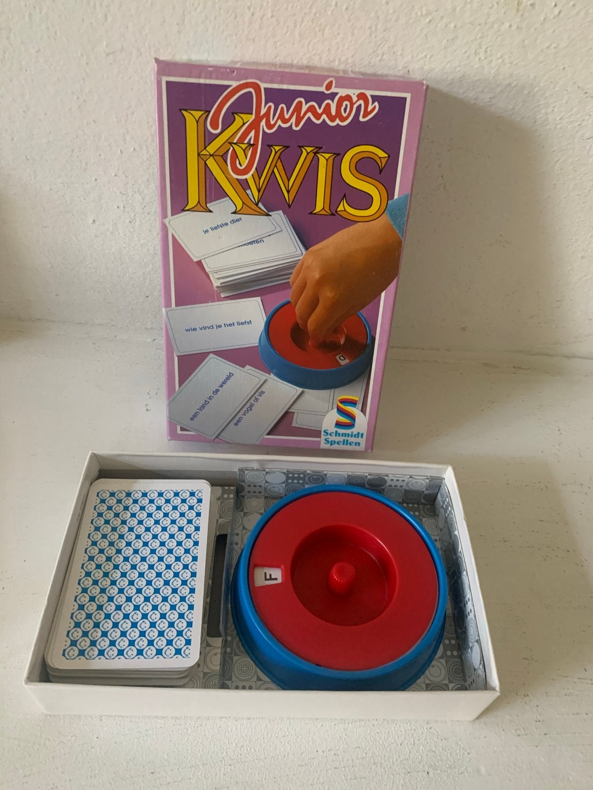 Junior Kwis Spel - lerrzaam  Spel, Drie of vier spelers, Ophalen of Verzenden, Gebruikt