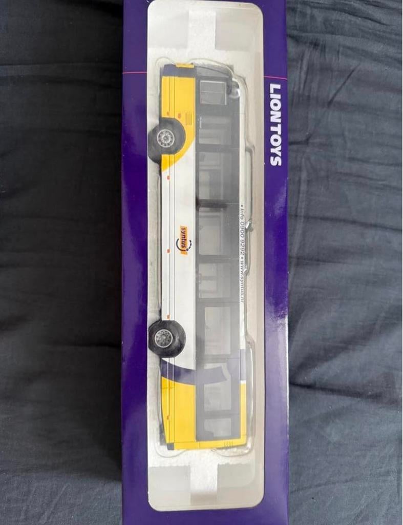 Modelbus Liontoys 1:50, Ophalen of Verzenden, Zo goed als nieuw, Bus of Vrachtwagen