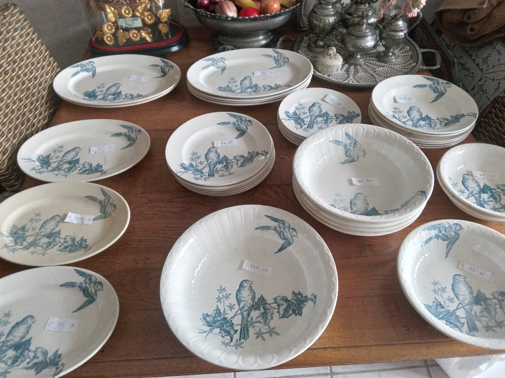 te koop serviesdelen BOCH la LOUVIERE FAUVETTE, Antiek en Kunst, Antiek | Servies los, Ophalen of Verzenden