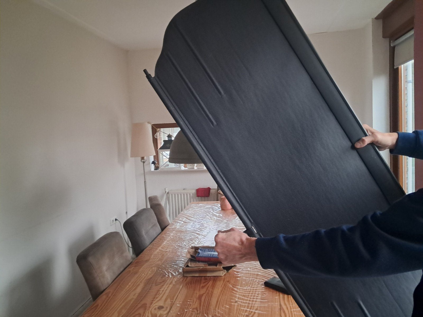 Uitschuifbare hoedenplank voor Renault espace ( ouder model), Ophalen, Gebruikt