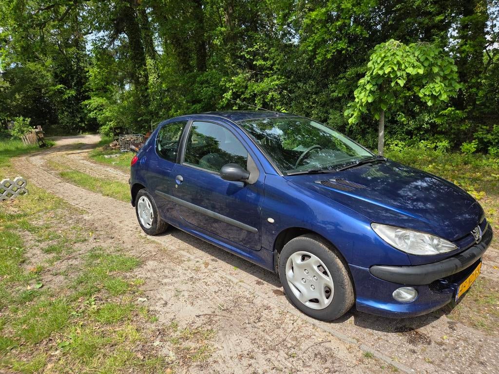 Peugeot 206 1.4 X-line 3D 2003 Blauw, Auto's, Peugeot, Particulier, Benzine, C, Hatchback, Handgeschakeld, Origineel Nederlands