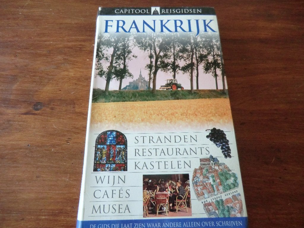 reisgids - Frankrijk - capitool (2008) / Parijs, Bretagne, Boeken, Reisgidsen, Gelezen, Capitool, Europa, Ophalen of Verzenden