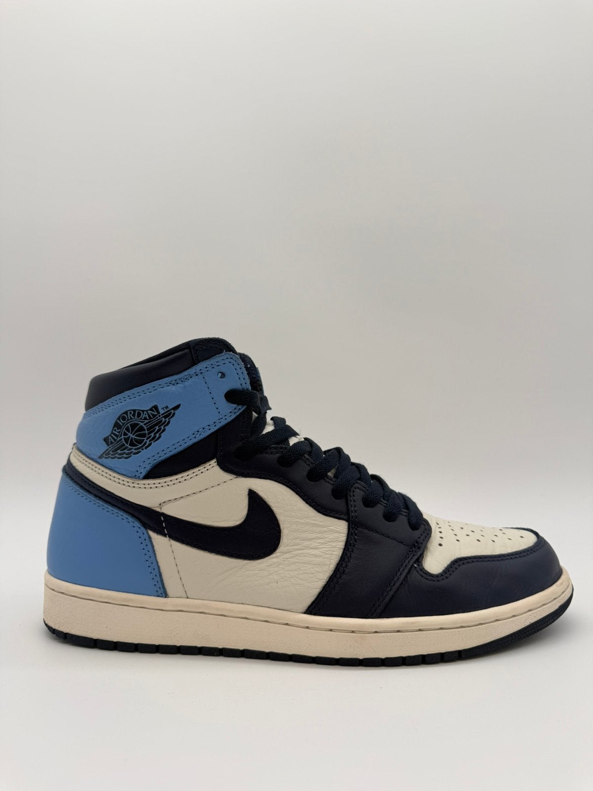 Nike Jordan 1 Retro High Obsidian EU 44,5, -, Blauw, -, Ophalen of Verzenden