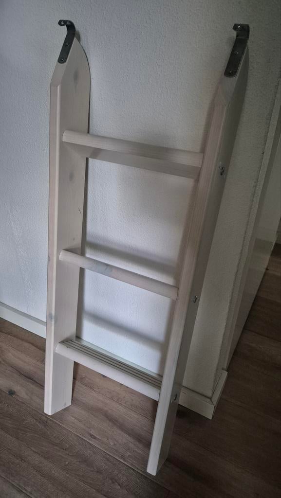 Gratis af te halen Flexa trap halfhoogslaper, white wash, Ophalen, Gebruikt, Halfhoogslaper