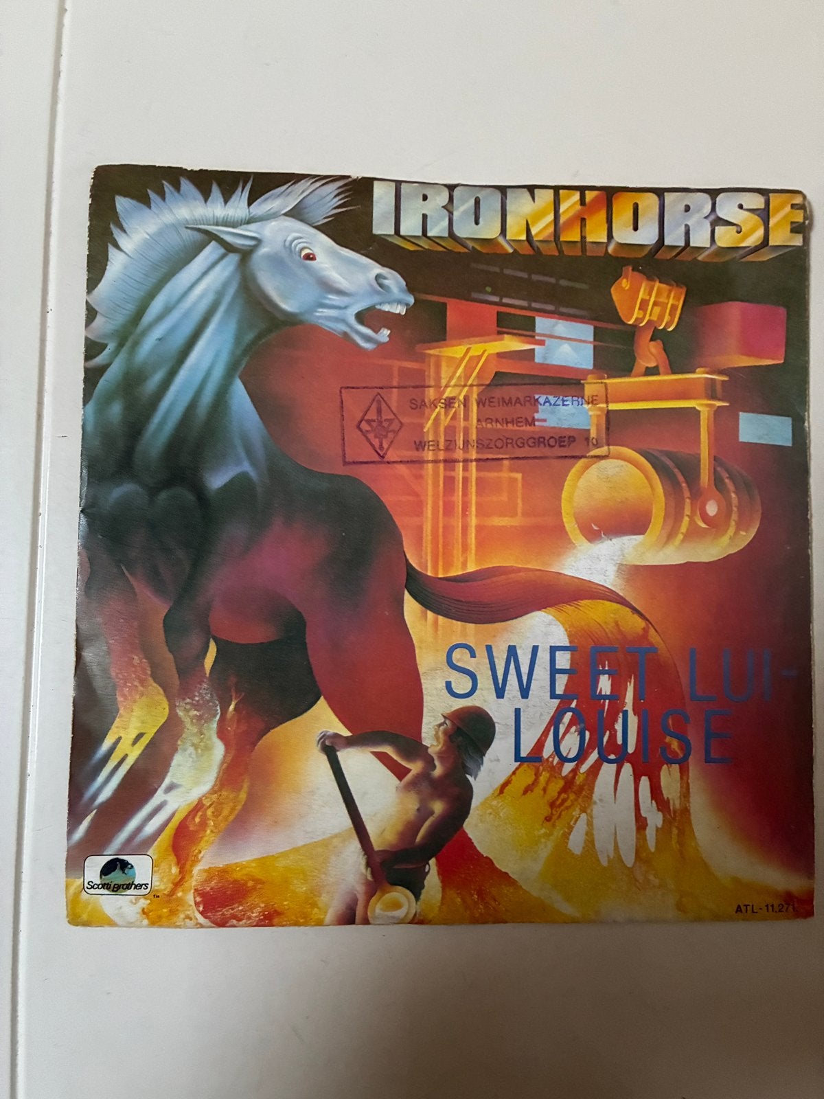 IRONHORSE- Sweet Lui Louise single 45 toeren, Ophalen of Verzenden, 2000 tot heden, Zo goed als nieuw, Overige formaten