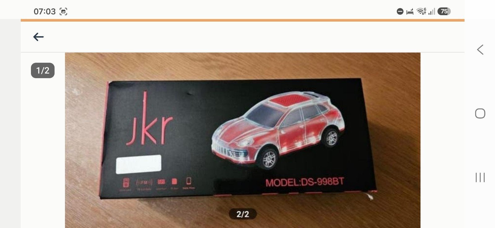 Radio. Toyota. Leuk en uniek. Met div verlichting, Ophalen of Verzenden, Overige merken