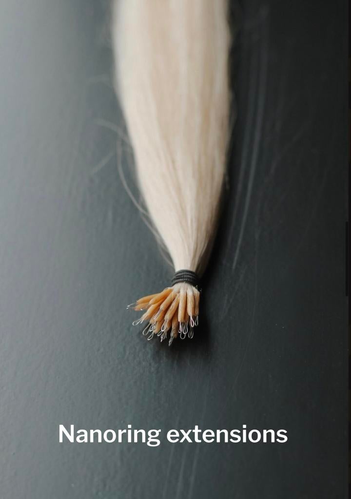 Nanoring extensions - Diverse kleuren en lengtes, Ophalen of Verzenden, Nieuw, Pruik of Haarverlenging