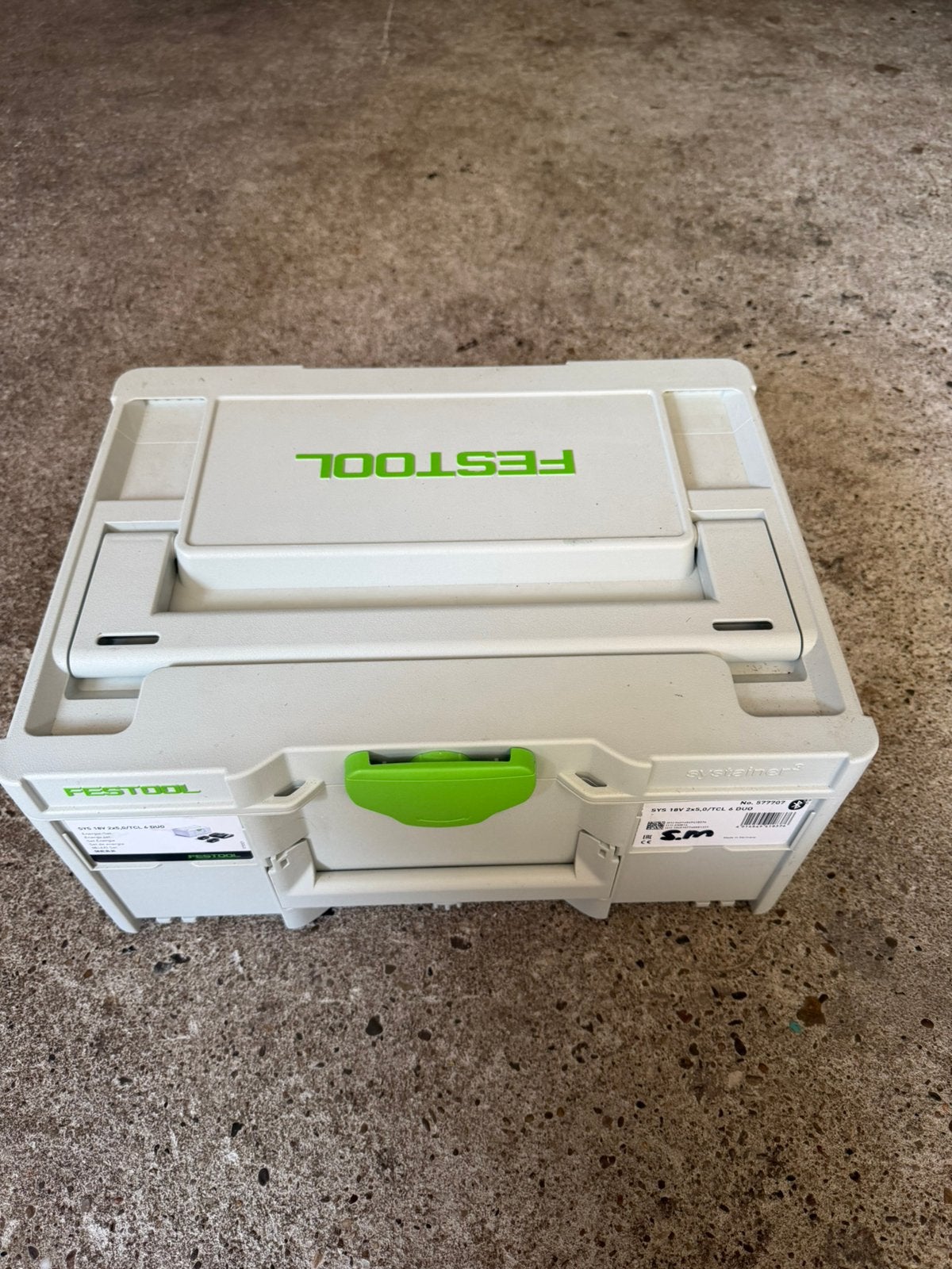 Festool sys3 M 187 systainer, Doe-het-zelf en Verbouw, Gereedschapskisten, Ophalen, Zo goed als nieuw