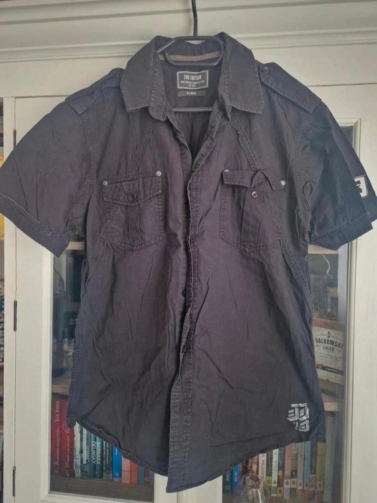 Cult Edition overhemd met korte mouwen, Kleding | Heren, Overhemden, Ophalen of Verzenden, Zo goed als nieuw