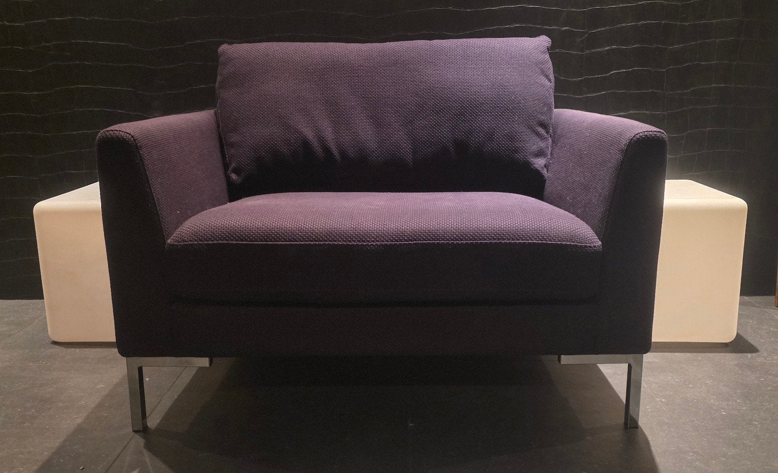IN PRIJS VERLAAGD - Paarse loveseats, Ophalen, Gebruikt, Overige maten, 75 tot 100 cm