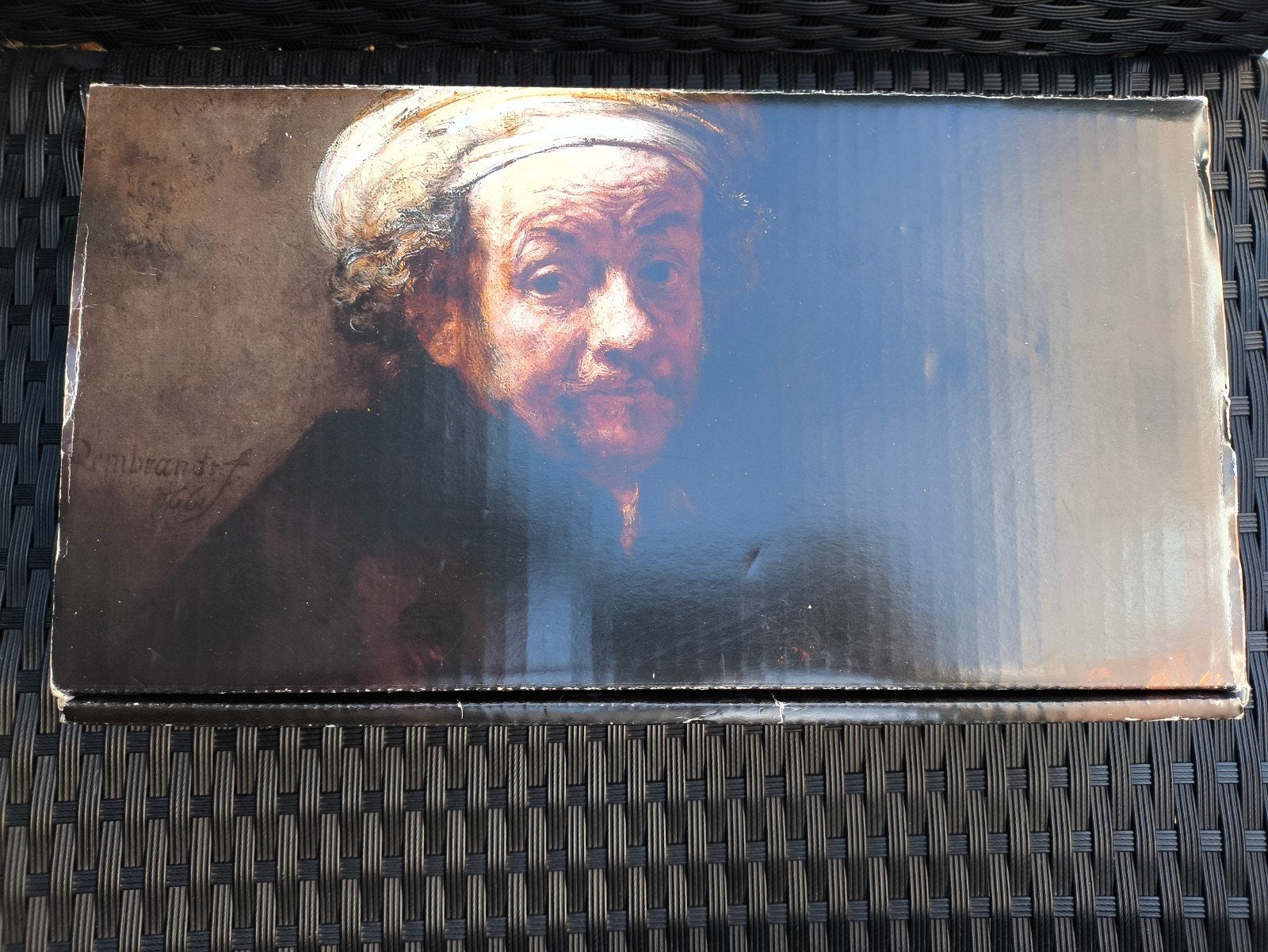 2 flessen witte wijn 'Famous Paintings' Rembrandt, Ophalen of Verzenden, Nieuw, Frankrijk, Rode wijn