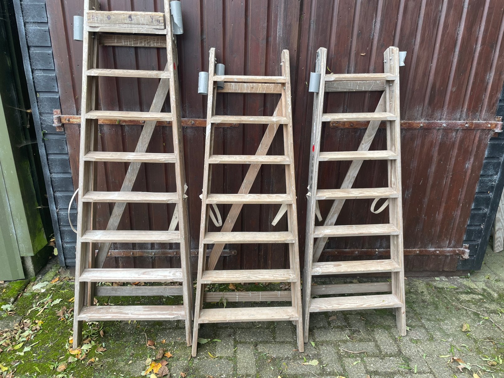 Nostalgische trappen, Doe-het-zelf en Verbouw, Ophalen, Gebruikt, Trap, Minder dan 2 meter