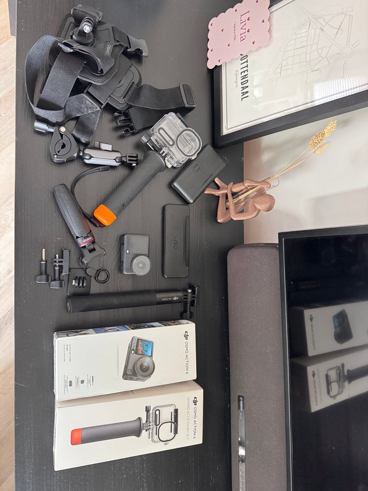 DJI Osmo Action 6 Adventure Combo + Diving Kit, Ophalen, Zo goed als nieuw, Overige merken