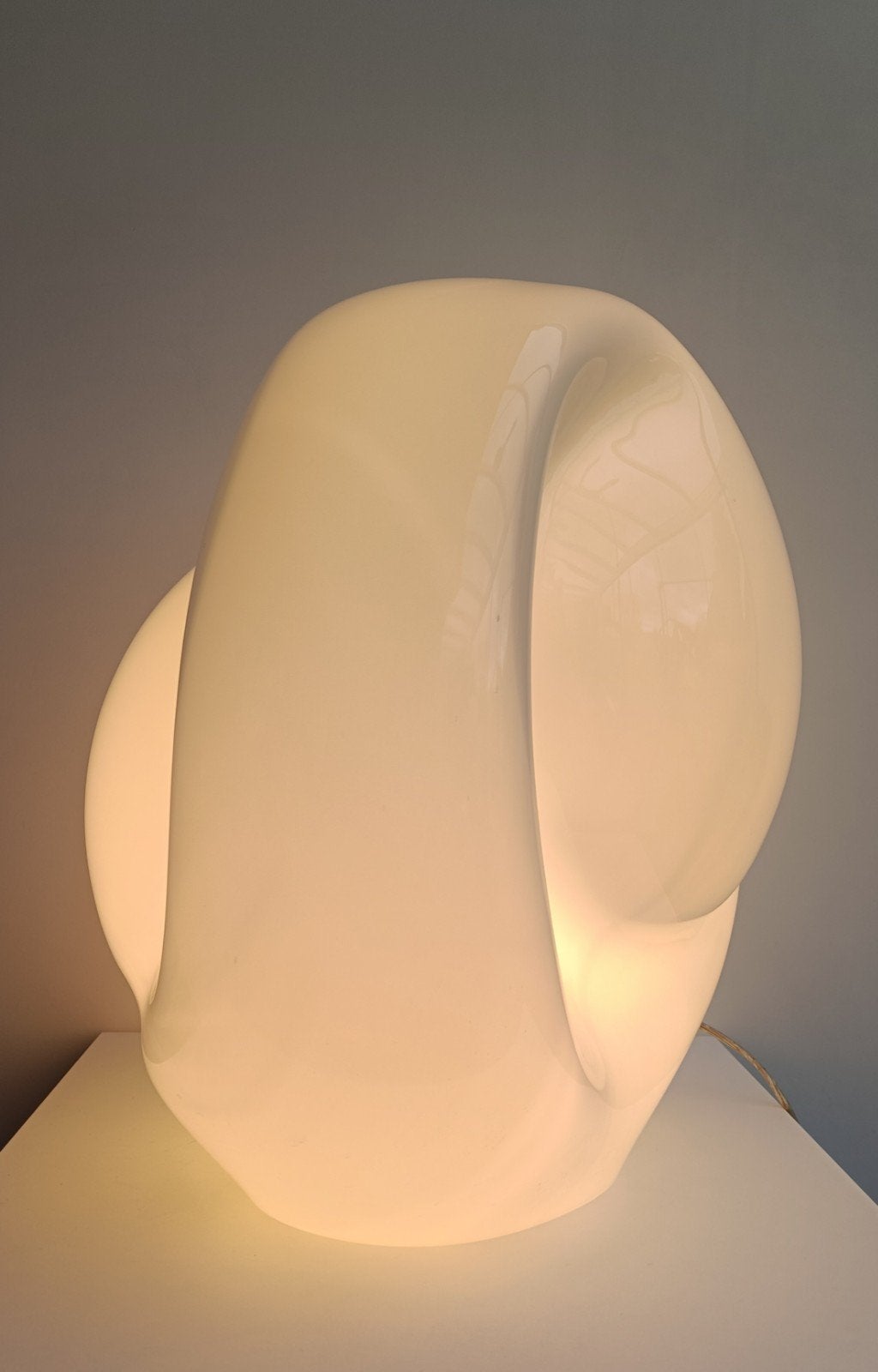 Vistosi Munega tafellamp uit de jaren 70, Italië, Handgemaakt, 60 cm, Lamp, Ophalen